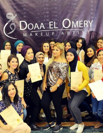 دعاء العميرى ميك اب ارتيست doaa El Omery makeup artist 4
